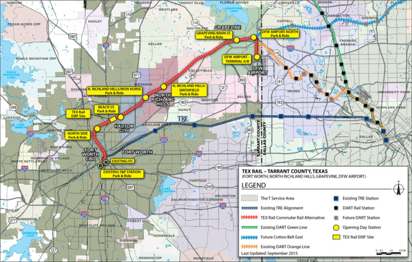 Trinity Metro TEXRail Design-Build - IEA-world